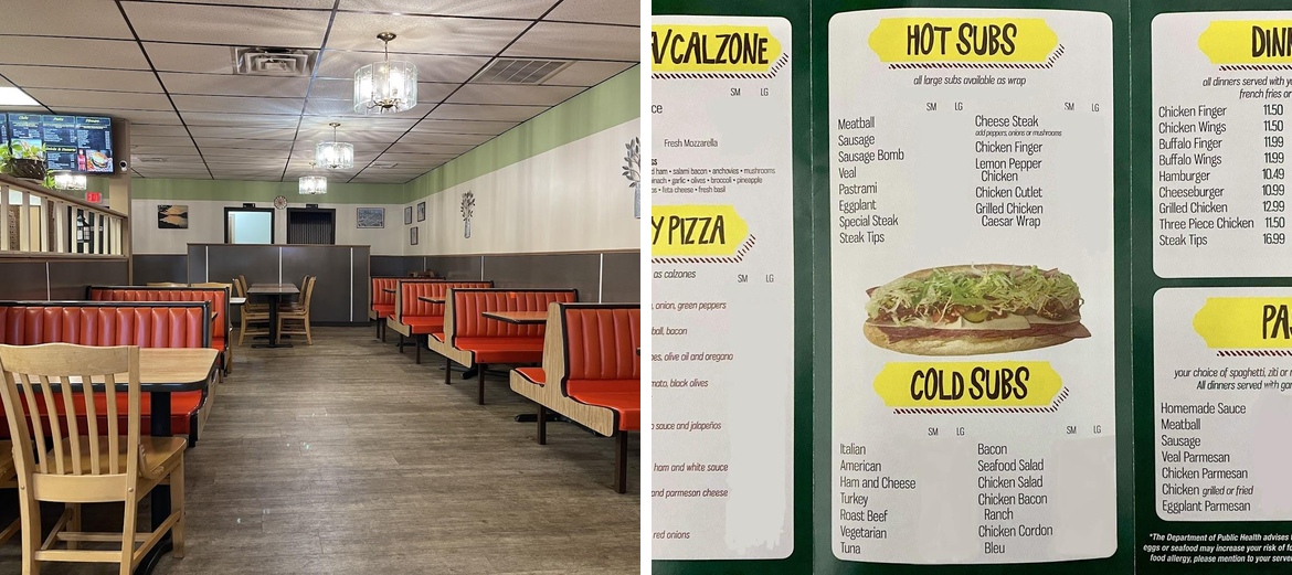 Kingston House of Pizza Menu